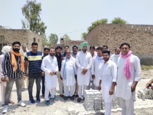 ਢਾਣੀ ਅੱਚਾ ਅੜਿੱਕੀ ਵਿਖੇ 12 ਲੱਖ ਰੁਪਏ ਦੇ ਪ੍ਰੋਜੈਕਟ ਦਾ ਕੰਮ ਚਾਲੂ ਕੀਤਾ ਗਿਆ :- ਵਿਧਾਇਕ ਘੁਬਾਇਆ