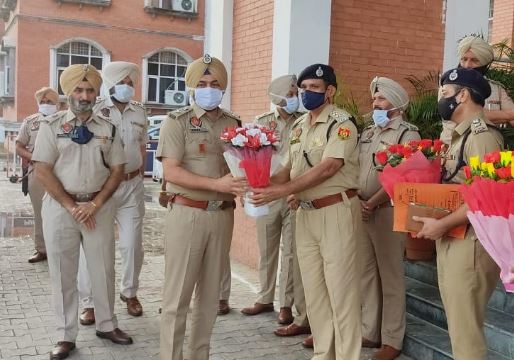 Harkamalpreet-Singh-Khakh-assumes-the-post-of-SSP-Kapurthala