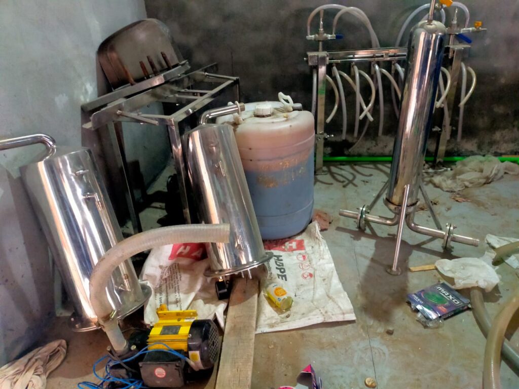 Another illicit Liquor Manufacturing unit busted in Patiala