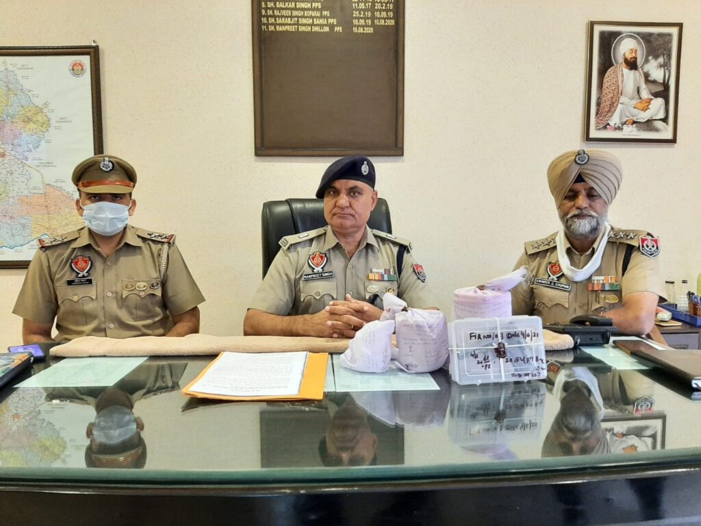 POLICE TO PROBE FURTHER LINKS TO BUST THE WHOLE DRUG NETWORK – SSP NAVEEN SINGLA