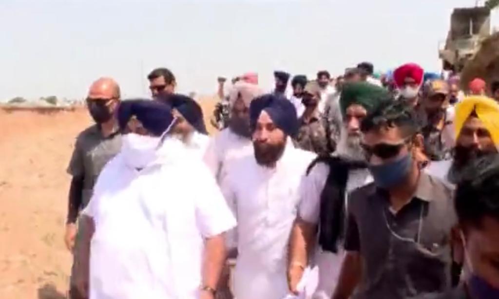 Sukhbir embarrasses Punjab government by exposing another site of illegal mining along with river Beas