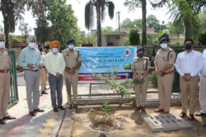 MISSION TANDARUST PUNJAB- JOINT CP STARTS PLANTATION DRIVE IN POLICE LINES