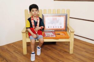 3.5 year old Kunwarpartap bags records for extraordinary memory