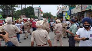 BJP leaders face wrath of agitating farmers at Rajpura