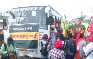 200 FARMERS FROM SINGHU BORDER HEADED TOWARDS PARLIAMENT TODAY