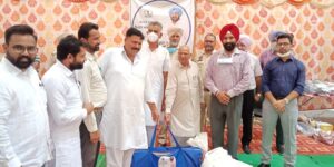 बलुआना निर्वाचन क्षेत्र की पंचायतों को खेल किट वितरण का शुभारंभ