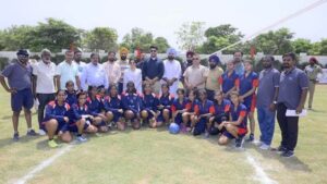 ਪੀ.ਵਾਈ.ਡੀ.ਬੀ. ਦੇ ਚੇਅਰਮੈਨ ਵੱਲੋਂ ਮਿਲੇਨੀਅਮ ਵਰਲਡ ਸਕੂਲ ਵਿਖੇ 5ਵੀਂ ਸੂਬਾ ਪੱਧਰੀ ਸੀਨੀਅਰ ਨੈਸ਼ਨਲ ਫਿਸਟਬਾਲ ਚੈਂਪੀਅਨਸ਼ਿਪ ਦਾ ਉਦਘਾਟਨ