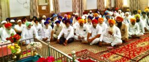 ਸ੍ਰੀ ਗੁਰੂ ਨਾਨਕ ਦੇਵ ਜੀ ਦੇ ਵਿਆਹ ਪੁਰਬ ਦੇ ਸਬੰਧ ਵਿੱਚ ਗੁਰਦੁਆਰਾ ਸਤਿਕਰਤਾਰੀਆਂ ਵਿਖੇ ਹੋਈ ਇਕੱਤਰਤਾ