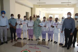 LUDHIANA ADMINISTRATES 2 MILLION COVID JABS, COVER HALF-MILLION IN LAST 30-DAYS