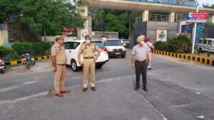 CP VISITS KEY PLACES IN CITY TO REVIEW SECURITY ARRANGEMENT AHEAD OF I-DAY