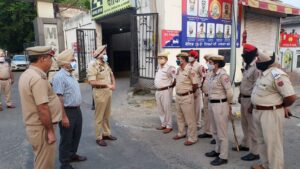 CP VISITS KEY PLACES IN CITY TO REVIEW SECURITY ARRANGEMENT AHEAD OF I-DAY