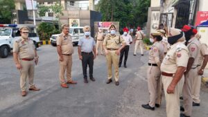 CP VISITS KEY PLACES IN CITY TO REVIEW SECURITY ARRANGEMENT AHEAD OF I-DAY