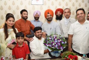Puneet Saini Pinta takes over as Chairman Punjab Traders Board
