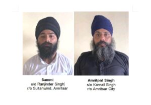 PUNJAB POLICE ARREST 2 MILITANTS TO AVERT TERROR ATTACK ON I-DAY, SEIZE HAND GRENADES & OTHER WEAPONS