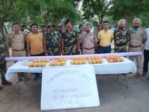 PUNJAB POLICE FOIL A MAJOR HEROIN SMUGGLING BID THROUGH INDO-PAK BORDER