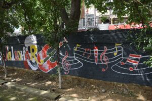 NIKKU PARK GETS NEW LOOK WITH MESMERIZING WALL PORTRAITS