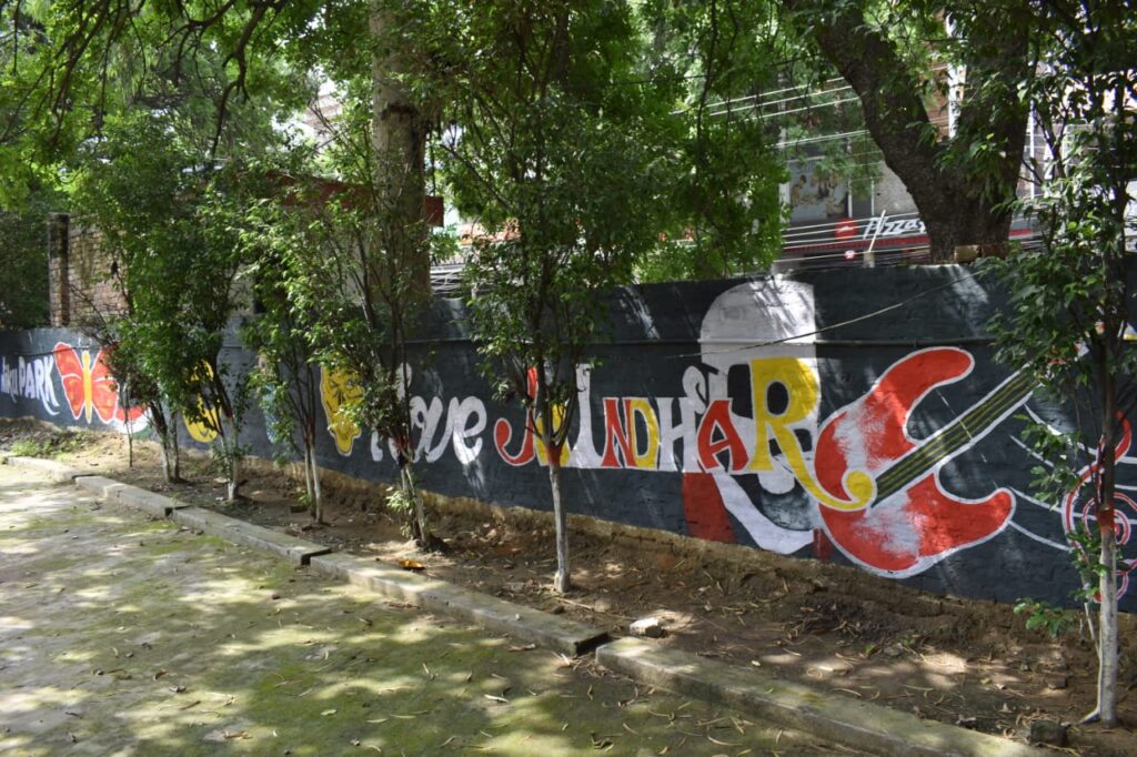 NIKKU PARK GETS NEW LOOK WITH MESMERIZING WALL PORTRAITS