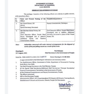 Two IAS officers get new postings