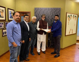 AMITABH BACHCHAN BECOMES FIRST INDIAN STAR TO LAUNCH HIS NFT COLLECTION