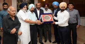 Punjab Olympics Association felicitates Punjabi players and coaches in Indian Olympics squad