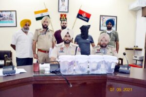SANGRUR POLICE NABS DREADED GANGSTER JASPREET BABBI WANTED IN 17 CRIMINAL CASES OF MURDER AND EXTORTION