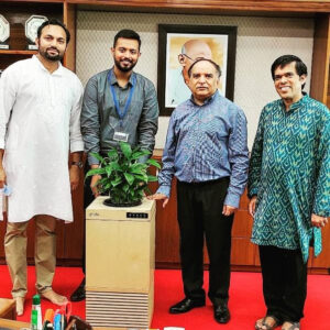 IIT Ropar’s startup Company Introduces World’s first ‘Plant based’ Smart Air-Purifier “Ubreathe Life”