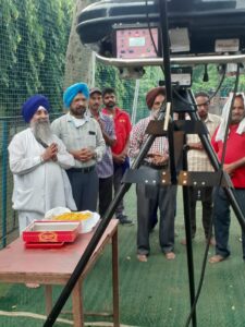 BREAK DANCE SWING AND CRICKET BOWLING MACHINE START FUNCTIONING AT NIKKU PARK : DC