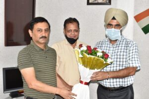 Mittal and Beri calls on new CP