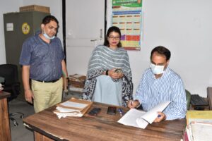 ADC CONDUCTS INSPECTION AT VARIOUS OFFICES AND BRANCHES OF THE DISTRICT ADMINISTRATION