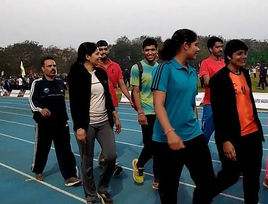 Trials for All India Civil Services Volleyball Tournament on September 16