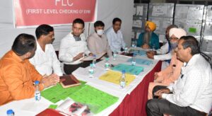 DC INSPECTS THE CHECKING OF 4448 BALLOT UNITS, CONTROL UNITS 2810 AND 3021 VVPATs BY EXPERTS OF BEL
