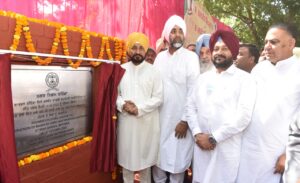 PUNJAB CM LAYS FOUNDATION STONE OF SLEW OF DEVELOPMENT PROJECTS WORTH NEARLY RS. 60 CRORE