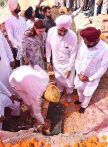 PUNJAB CM LAYS FOUNDATION STONE OF SLEW OF DEVELOPMENT PROJECTS WORTH NEARLY RS. 60 CRORE