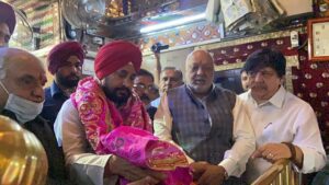 CM announces to waive off GST on Langar at Sri Devi Talab Temple