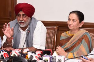 Aruna Chaudhary and Randeep Nabha announce release of over Rs 416 crore for cotton crop damage