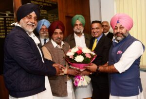 Adv Harpreet Sandhu assumes charge of Chairman Punjab Infotech