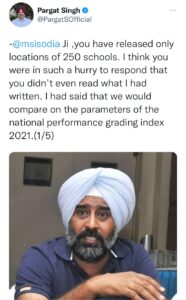 Fake leaders, fake figures- Pargat Singh slams his Delhi counterpart for ‘forged’ figures