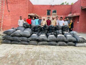 PUNJAB POLICE RECOVERS 18-QUINTALS POPPY HUSK FROM MOGA; 11 BOOKED