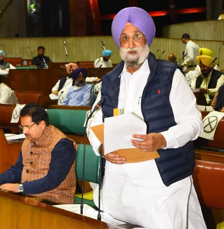 ਬੀ ਐਸ ਐਫ ਦਾ ਦਾਇਰਾ ਵਧਾਉਣਾ : ਉਪ ਮੁੱਖ ਮੰਤਰੀ ਸੁਖਜਿੰਦਰ ਸਿੰਘ ਰੰਧਾਵਾ ਵੱਲੋਂ ਪੰਜਾਬ ਵਿਧਾਨ ਸਭਾ ਵਿੱਚ ਪੇਸ ਪ੍ਰਸਤਾਵ