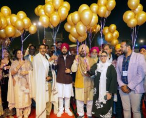 PUNJAB CM FELICITATES PERSONALITIES FOR CONTRIBUTING MUSICALLY AND TECHNICALLY TO GALLERIES OF THEME PARK