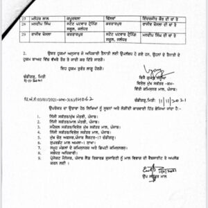 Punjab Government transfers 29 Naib Tehsildars