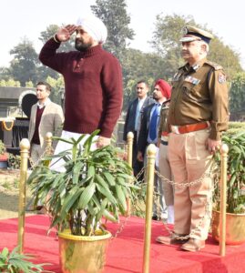 मुख्यमंत्री द्वारा पंजाब पुलिस के जवानों के लिए नये साल पर तोहफ़ा