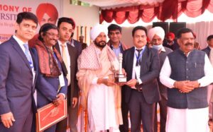 PUNJAB CM LAYS FOUNDATION STONE OF LAMRIN TECH SKILLS UNIVERSITY AT RAILMAJRA