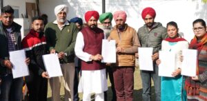 PUNJAB CM HANDS OVER APPOINTMENT LETTERS TO 11 FAMILY MEMBERS OF FARMERS LOSING THEIR LIVES IN ANTI FARM LAW MOVEMENT