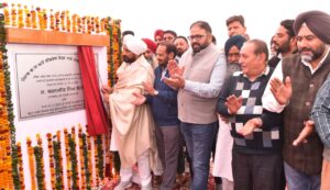 PUNJAB CM LAYS FOUNDATION STONES OF SLEW OF DEVELOPMENT PROJECTS TO THE TUNE OF RS. 100 CRORE IN KHARAR AND MORINDA