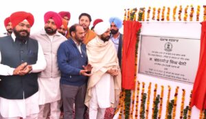 PUNJAB CM LAYS FOUNDATION STONES OF SLEW OF DEVELOPMENT PROJECTS TO THE TUNE OF RS. 100 CRORE IN KHARAR AND MORINDA
