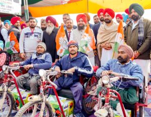 PUNJAB CM LAYS FOUNDATION STONES OF DEVELOPMENT PROJECTS WORTH RS. 87 CRORE IN ZIRA