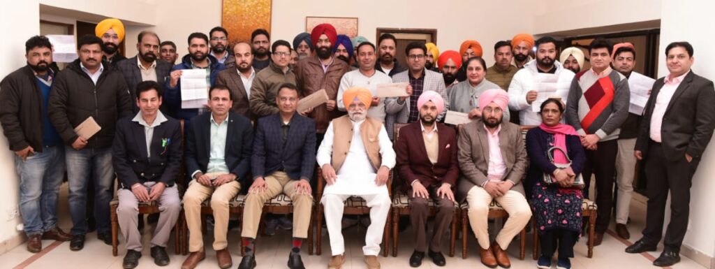 Rana Gurjit hands over promotional letters to 54 officials of Soil & Water Conservation and Technical Education Departments