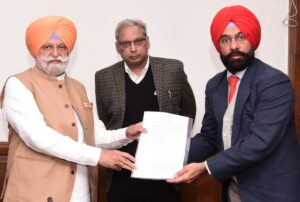 Rana Gurjit hands over promotional letters to 54 officials of Soil & Water Conservation and Technical Education Departments