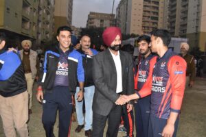 Additional commissioner IT and IGP kickstart Jalandhar Heights Cricket Premier League